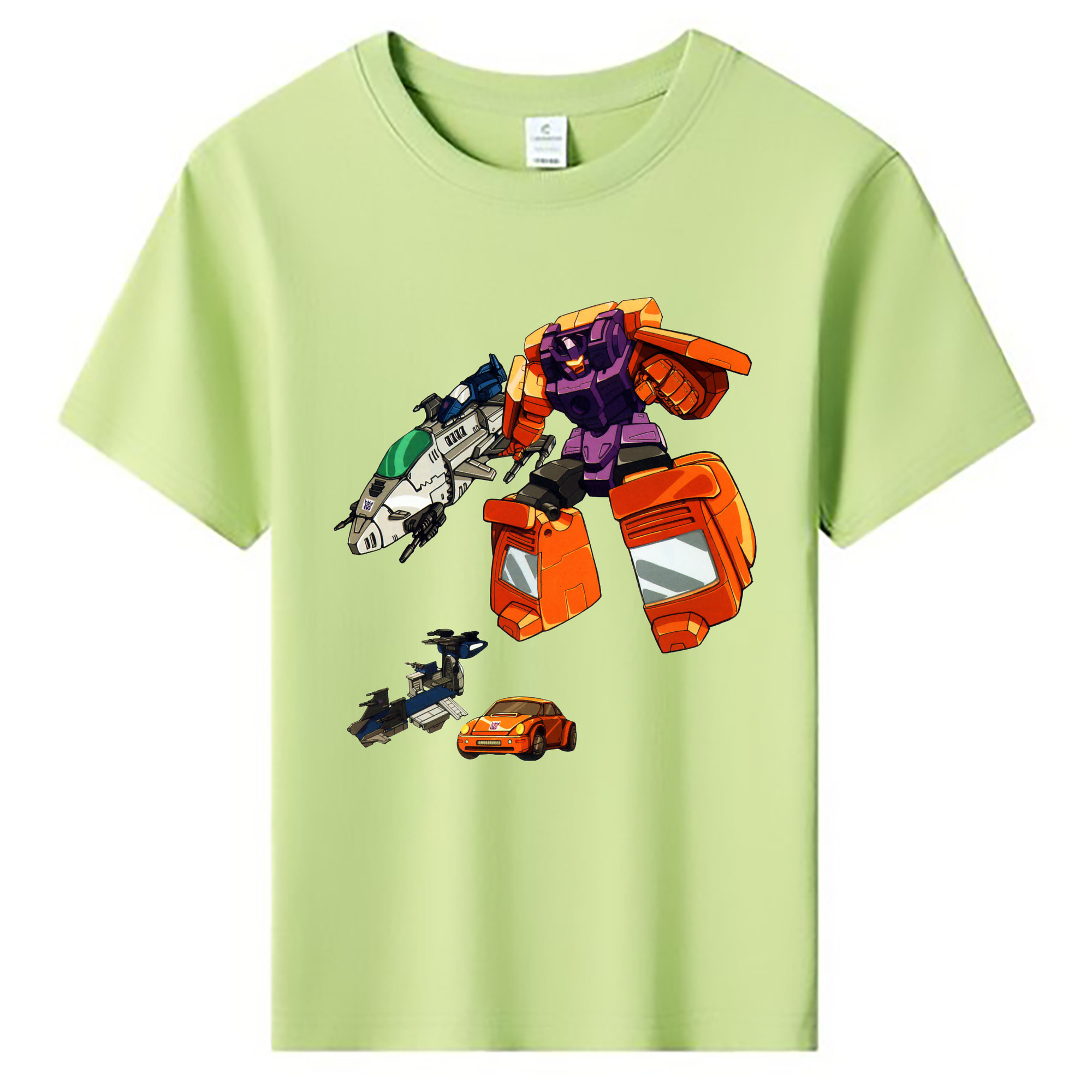 （画像用）  綿100％キッズTシャツ（フロントプリント）